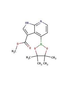 Astatech METHYL 4-(4,4,5,5-TETRAMETHYL-1,3,2-DIOXABOROLAN-2-YL)-1H-PYRROLO[2,3-B]PYRIDINE-3-CARBOXYLATE; 1G; Purity 95%; MDL-MFCD27987542